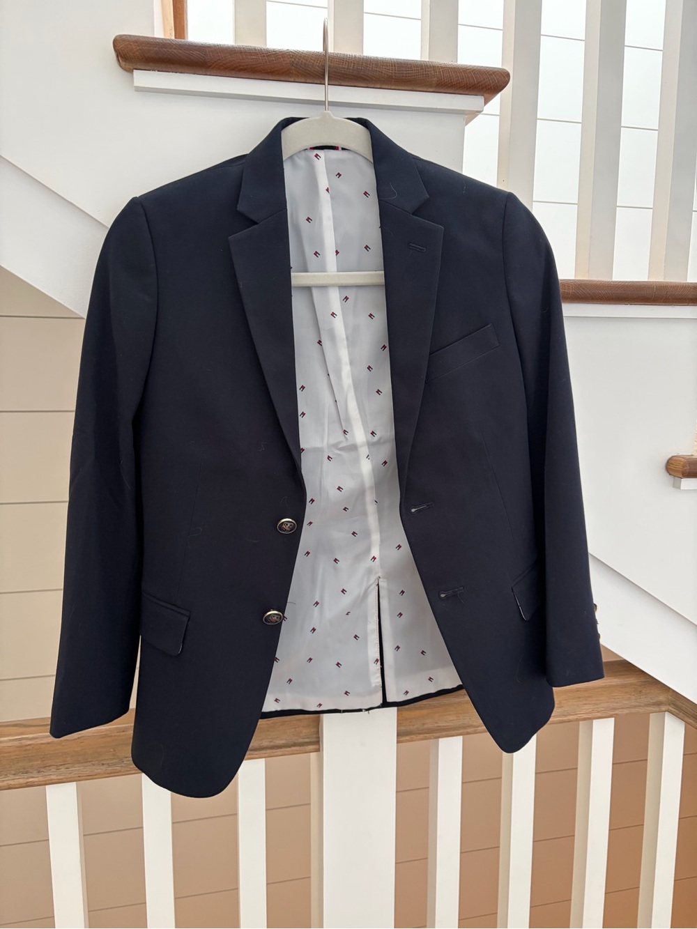 Classic boy Navy Blazer - Tailored Two-Button Jacket